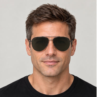 Karl Lagerfeld Unisex 59 mm Dark Gunmetal Sunglasses KL360SN-015-59