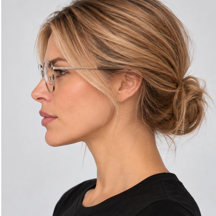 משקפי ראייה Karl Lagerfeld דגם KL361N-770-55 יוניסקס 55 מ״מ בצבע זהב ורוד