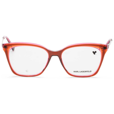 משקפי ראייה Karl Lagerfeld דגם Kl6108 לנשים 54 מ״מ בצבע חום ורוד