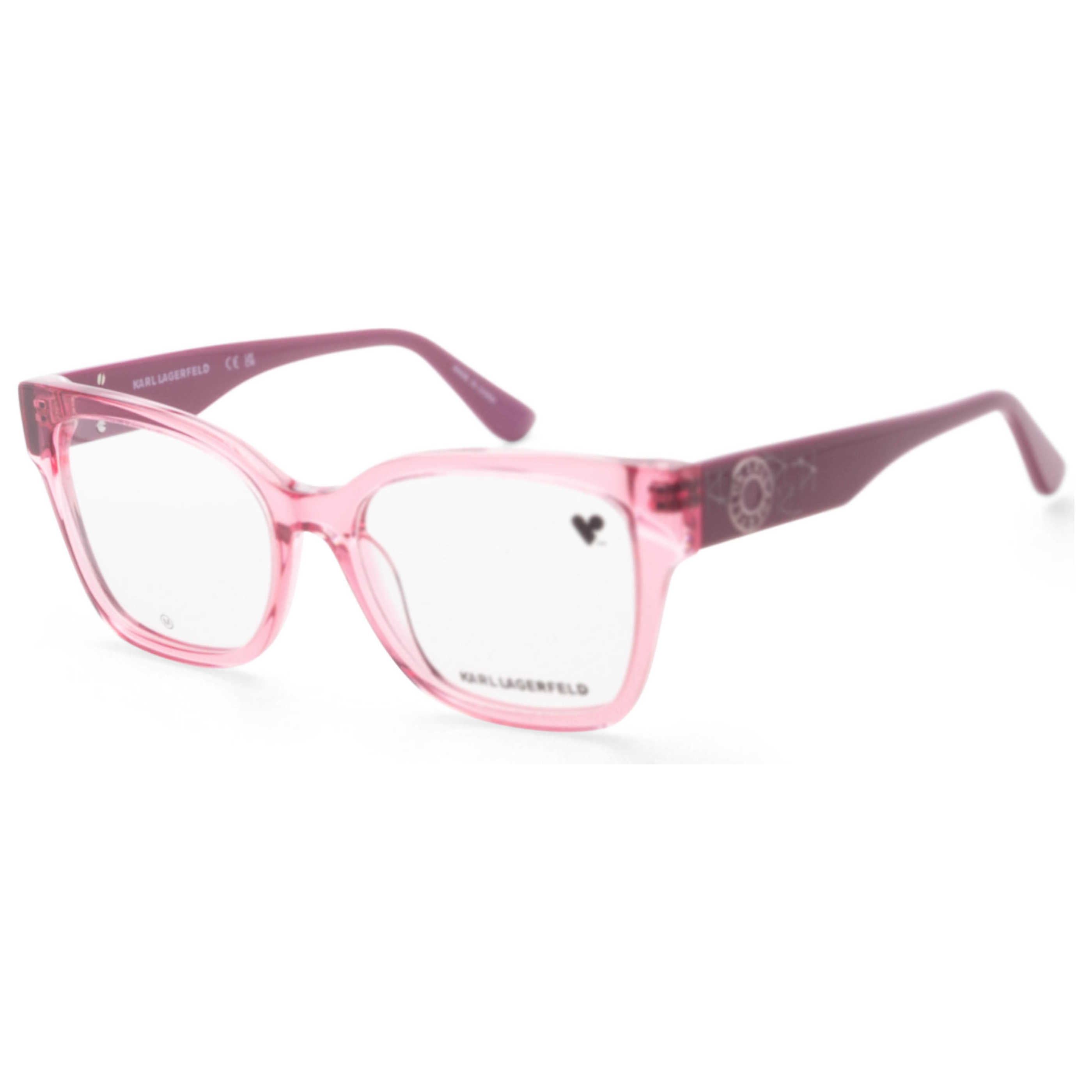 משקפי ראייה Karl Lagerfeld דגם Kl6111R לנשים 54 מ״מ בצבע Strawberry
