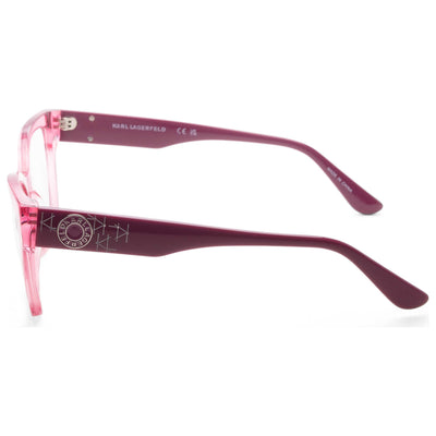 משקפי ראייה Karl Lagerfeld דגם Kl6111R לנשים 54 מ״מ בצבע Strawberry