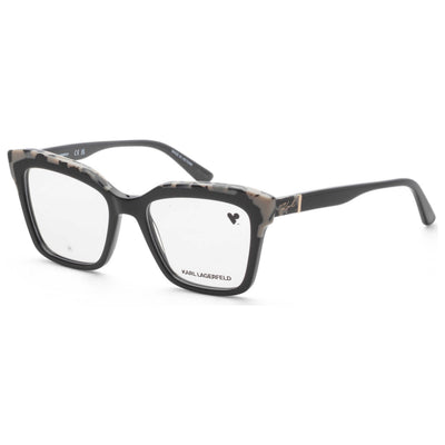 Karl Lagerfeld Women's 52 mm Marble Black Eyeglasses KL6130N-013-52