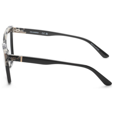 Karl Lagerfeld Women's 52 mm Marble Black Eyeglasses KL6130N-013-52