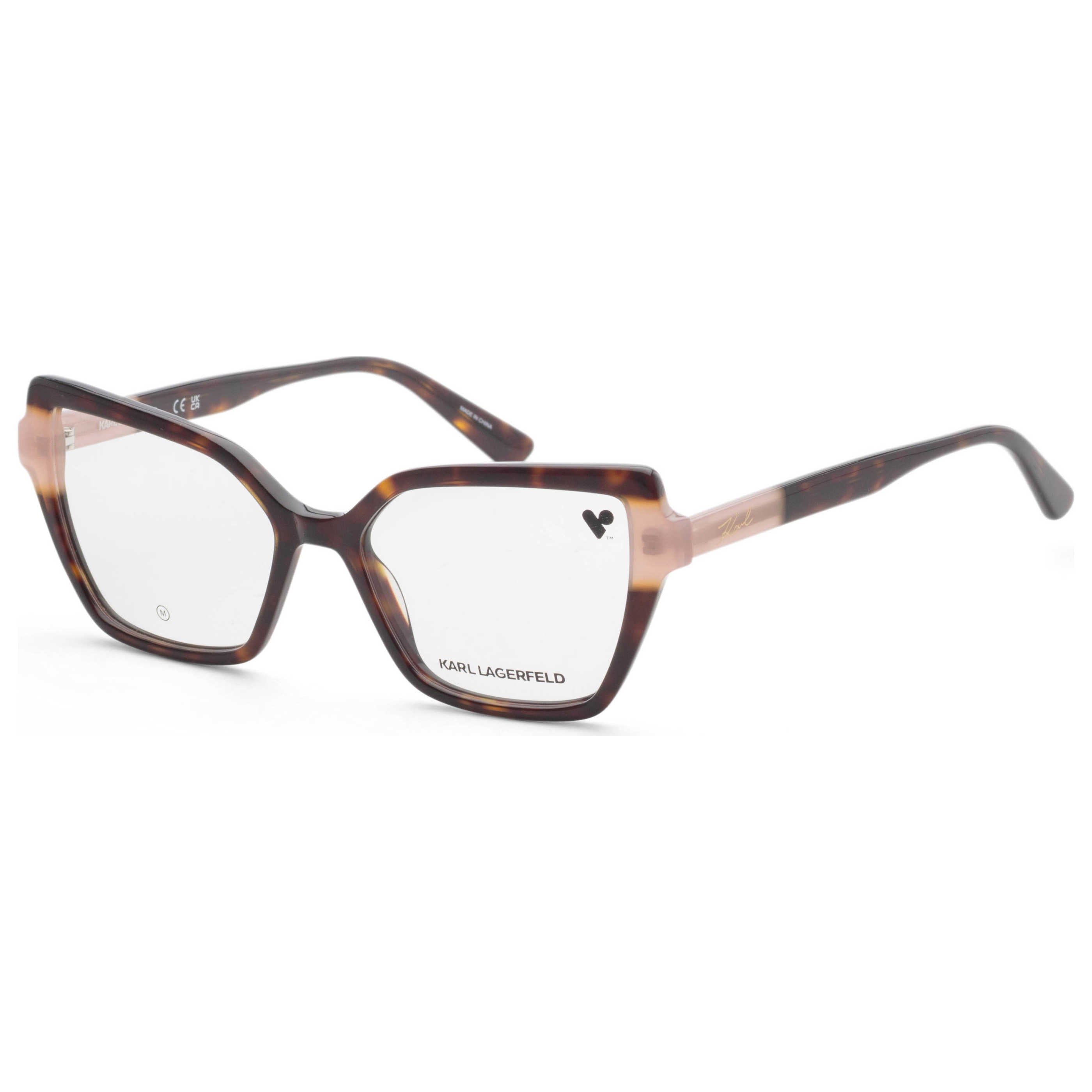 משקפי ראייה Karl Lagerfeld דגם Kl6131 לנשים 53 מ״מ בצבע שחור Azure