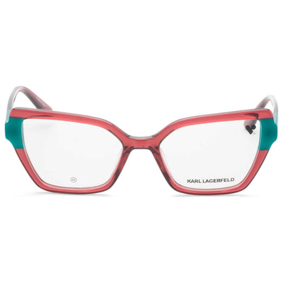 משקפי ראייה Karl Lagerfeld דגם Kl6131 לנשים 53 מ״מ בצבע שריון צב כהה ורוד