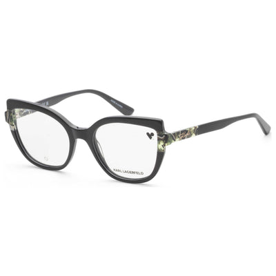 משקפי ראייה Karl Lagerfeld דגם Kl6132 לנשים 54 מ״מ בצבע שחור Marble