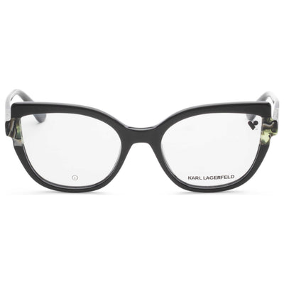 משקפי ראייה Karl Lagerfeld דגם Kl6132 לנשים 54 מ״מ בצבע שחור Marble