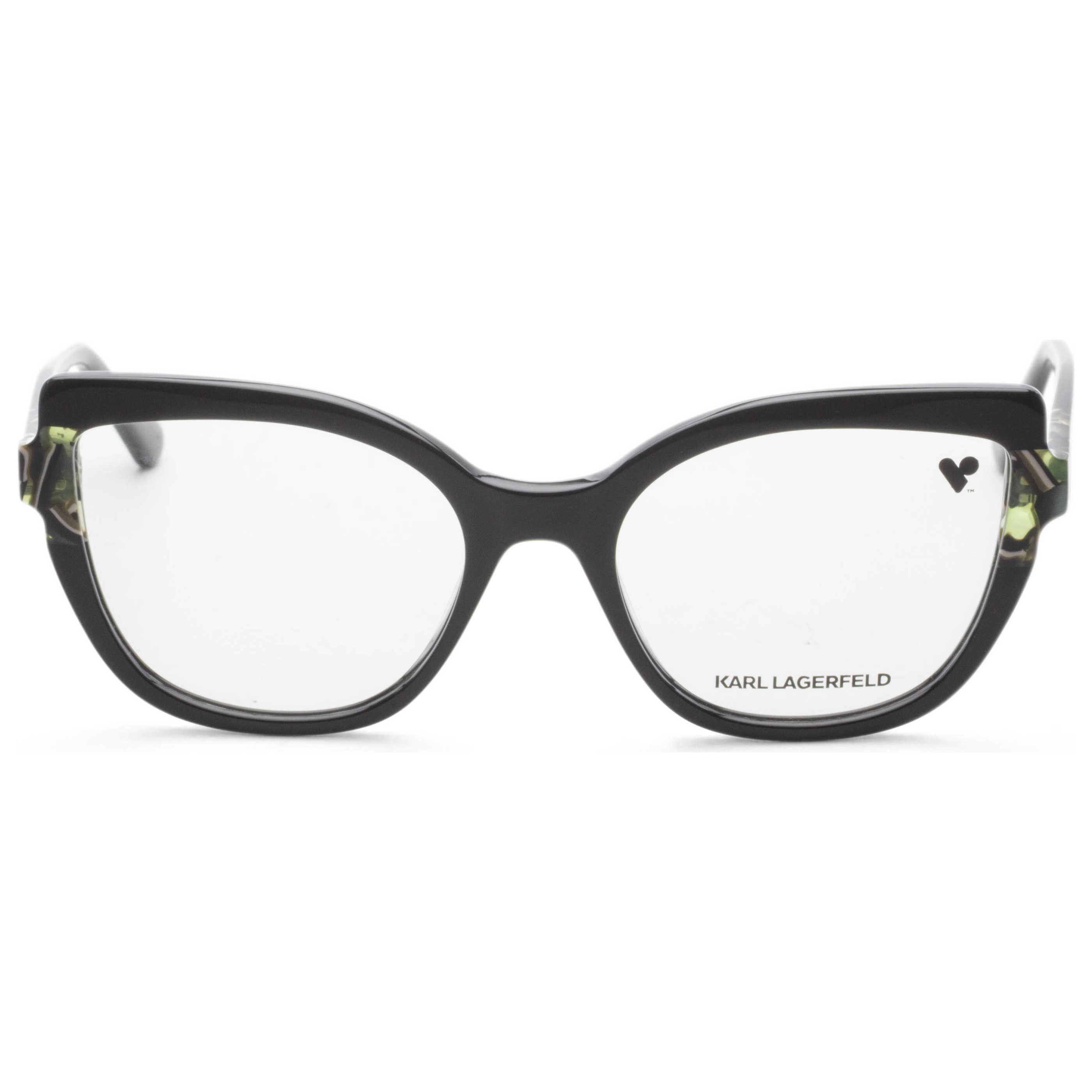 משקפי ראייה Karl Lagerfeld דגם Kl6132N לנשים 54 מ״מ בצבע שחור