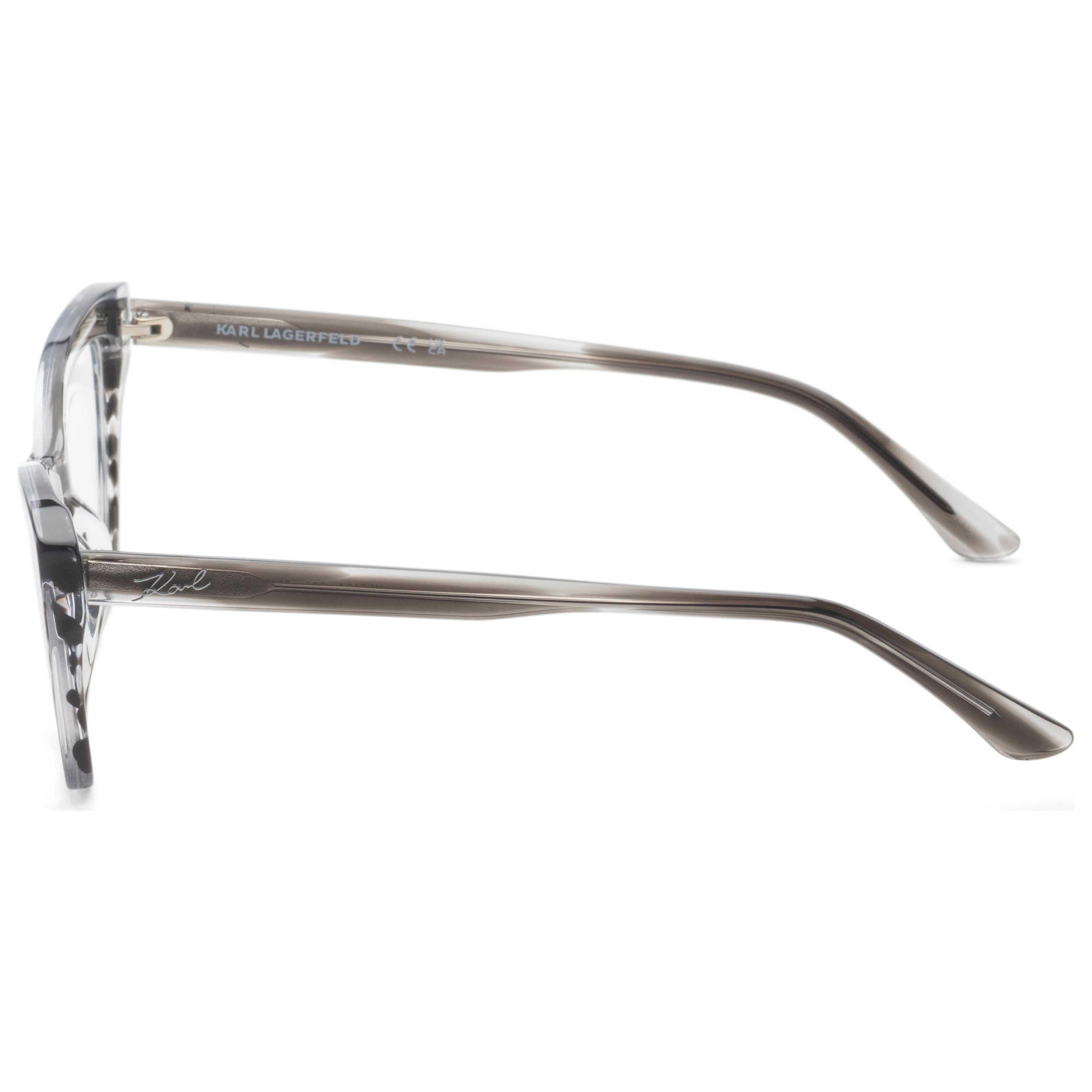 משקפי ראייה Karl Lagerfeld דגם Kl6134 לנשים 52 מ״מ בצבע Striped אפור