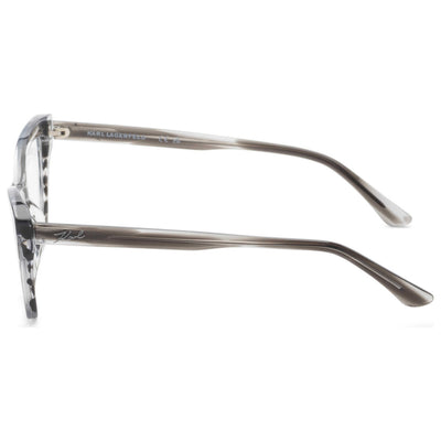 משקפי ראייה Karl Lagerfeld דגם Kl6134 לנשים 52 מ״מ בצבע Striped אפור