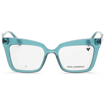 משקפי ראייה Karl Lagerfeld דגם Kl6136 לנשים 51 מ״מ בצבע Petrol Trilayer