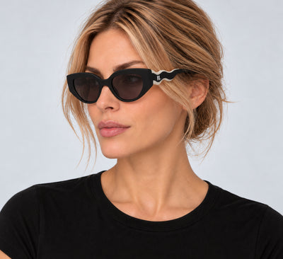 Karl Lagerfeld Women's 50 mm Matte Black Sunglasses KL6144S-002