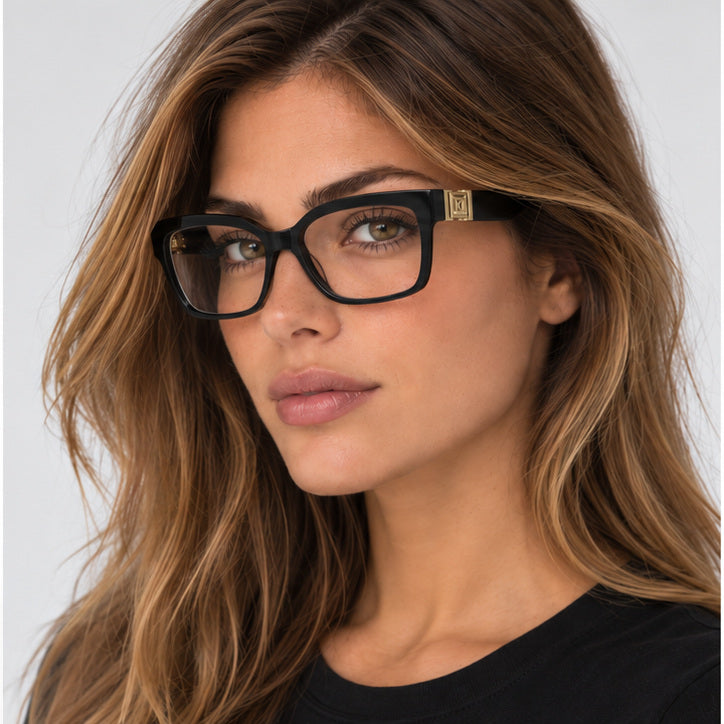 משקפי ראייה Karl Lagerfeld דגם KL6149-001-55 לנשים 55 מ״מ בצבע שחור