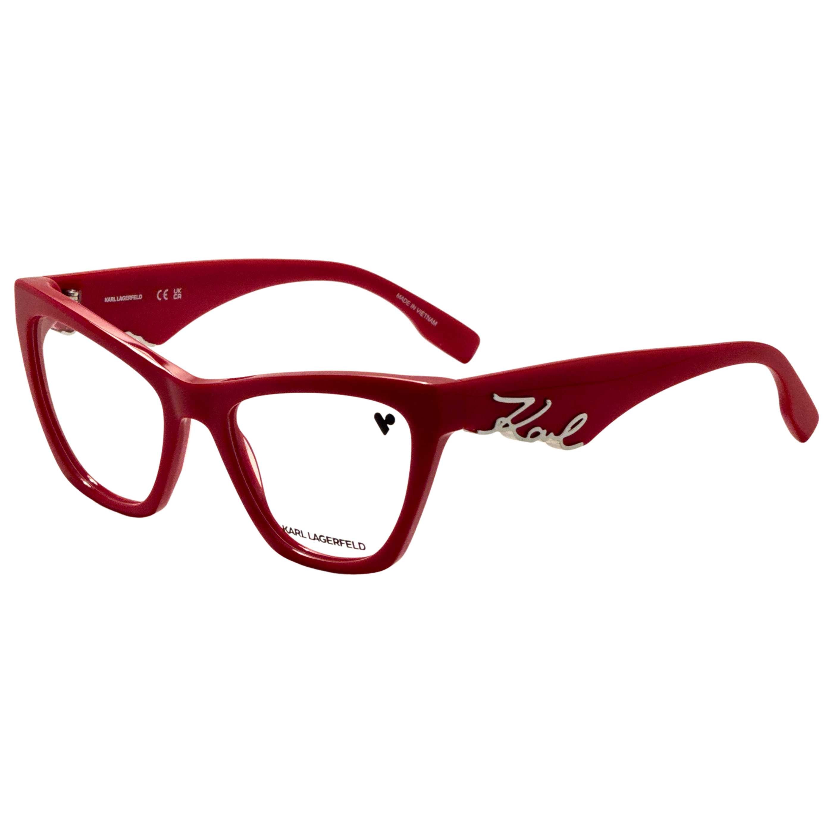 משקפי ראייה Karl Lagerfeld דגם Kl6171N לנשים 54 מ״מ בצבע אדום