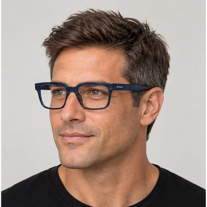 משקפי ראייה Karl Lagerfeld דגם KL6173-422-55 לגברים 55 מ״מ בצבע Striped Blue