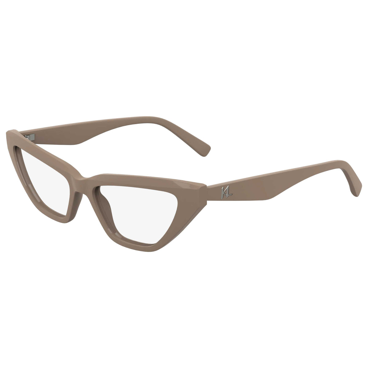משקפי ראייה Karl Lagerfeld דגם KL6175-272-53 לנשים 53 מ״מ בצבע Nude Brown