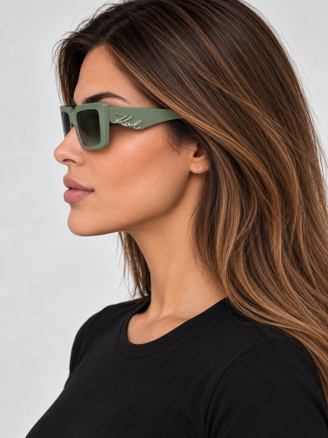 Karl Lagerfeld Women's 53 mm Sage Green Sunglasses KL6180S-316-53