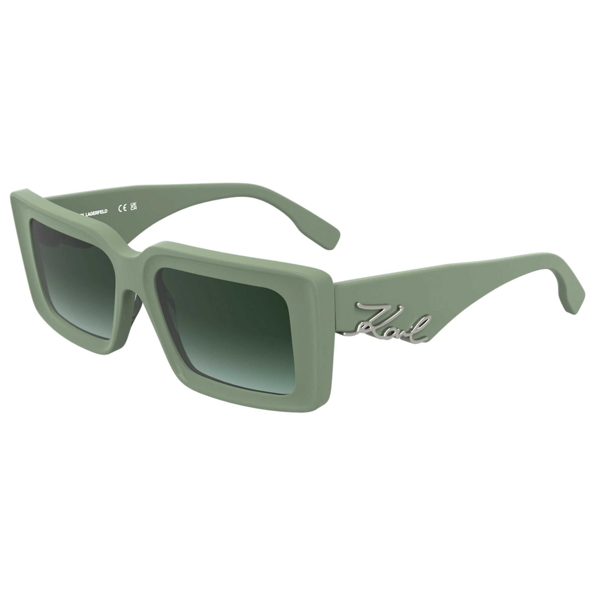 Karl Lagerfeld Women's 53 mm Sage Green Sunglasses KL6180SN-316-53