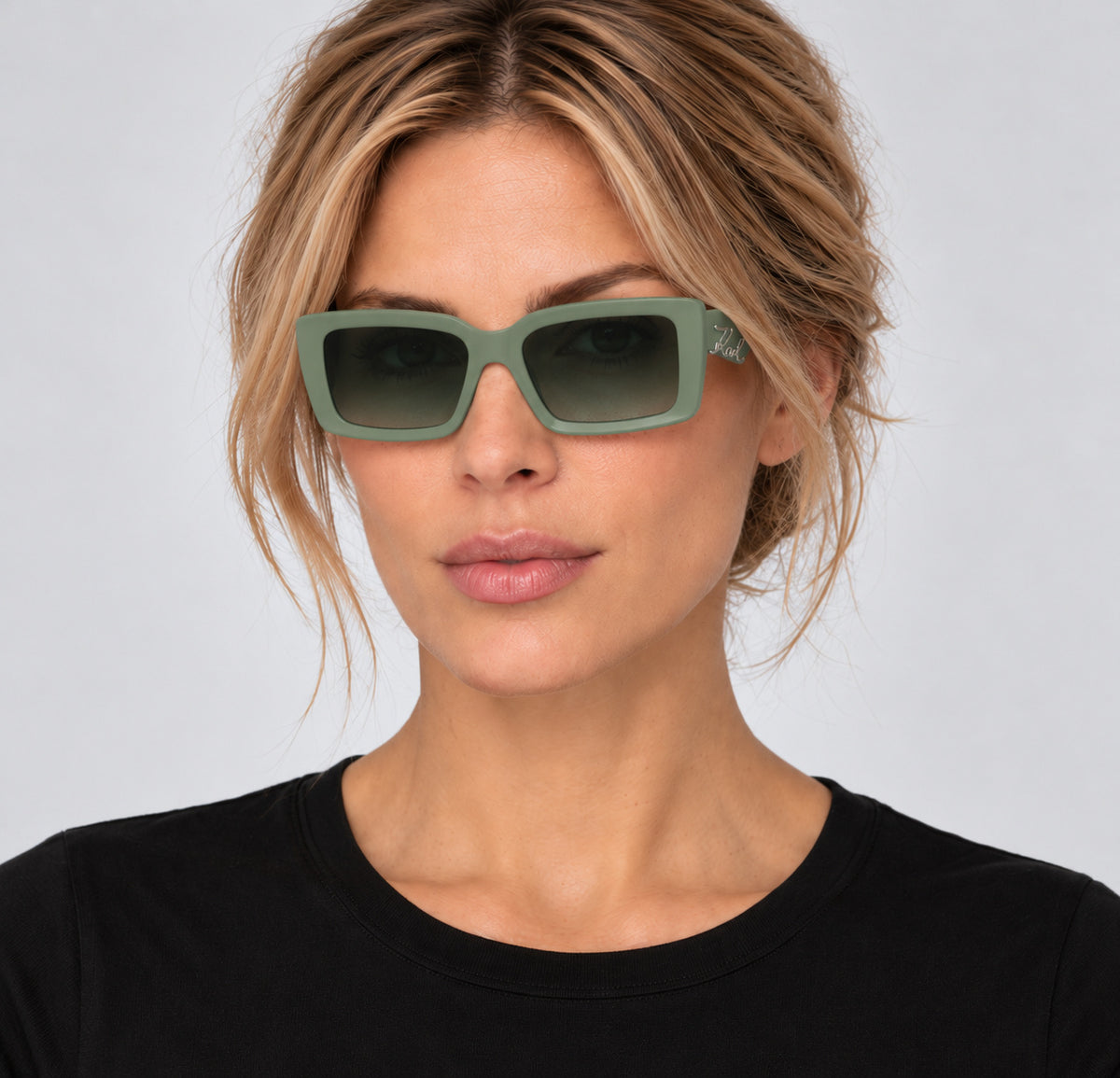 Karl Lagerfeld Women's 53 mm Sage Green Sunglasses KL6180SN-316-53