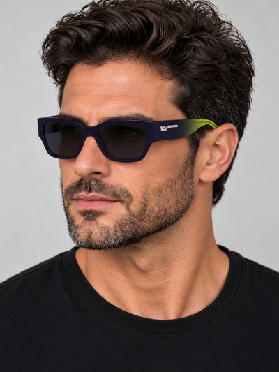 Karl Lagerfeld Unisex 52 mm Plum Sunglasses KLJ6168S-501-52
