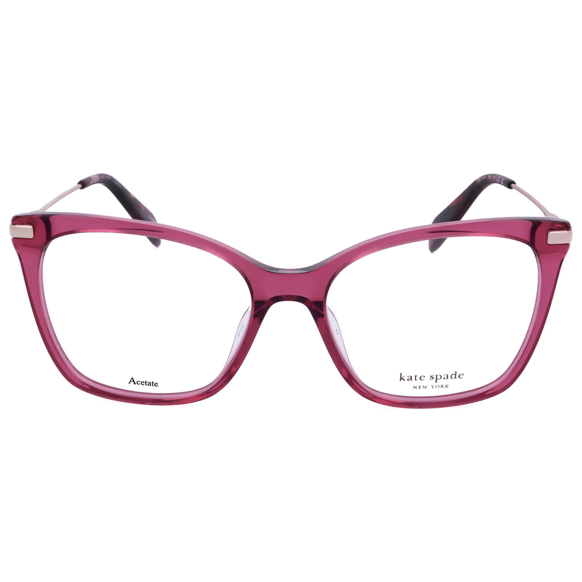 משקפי ראייה Kate Spade דגם Teya לנשים 52 מ״מ בצבע אדום