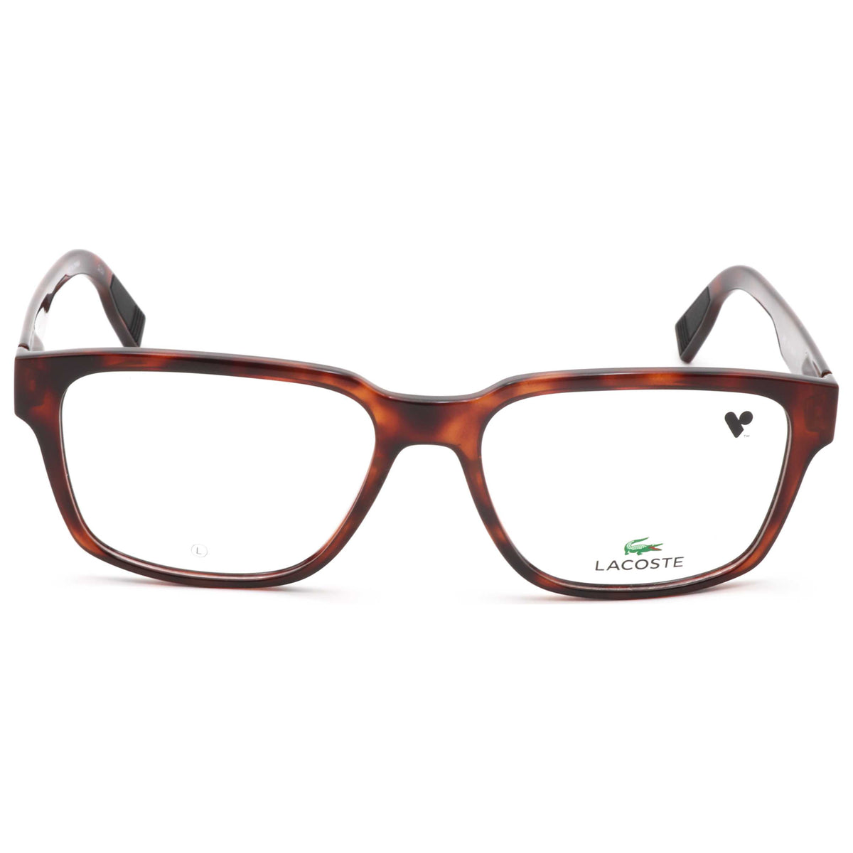 משקפי ראייה Lacoste דגם L2927 לגברים 56 מ״מ בצבע הוואנה
