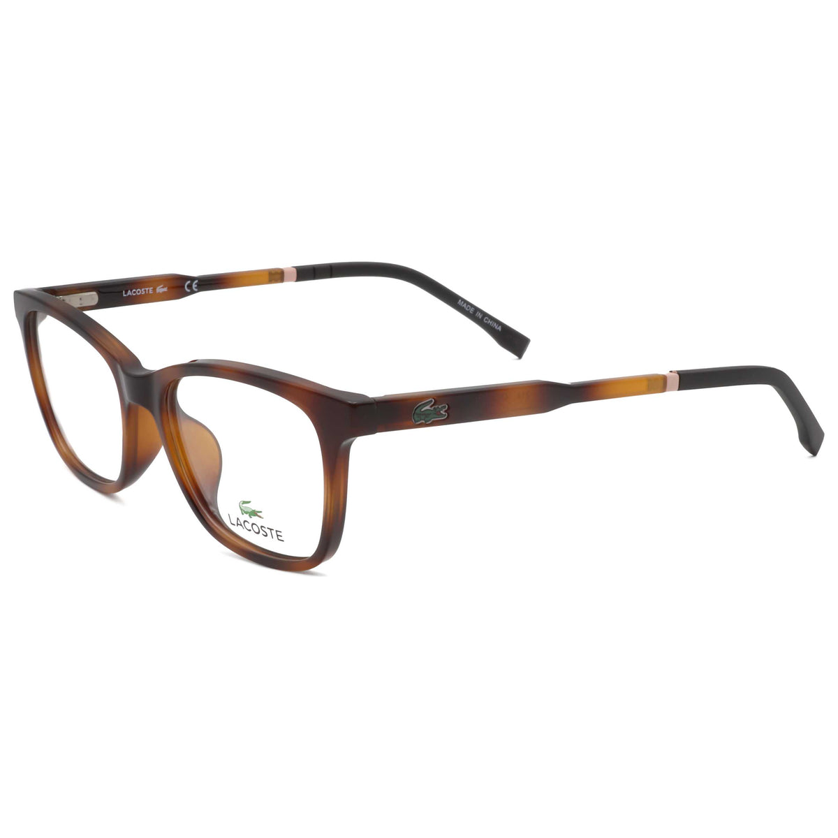 Lacoste Unisex 48mm Havana Eyeglasses L3648-214-48