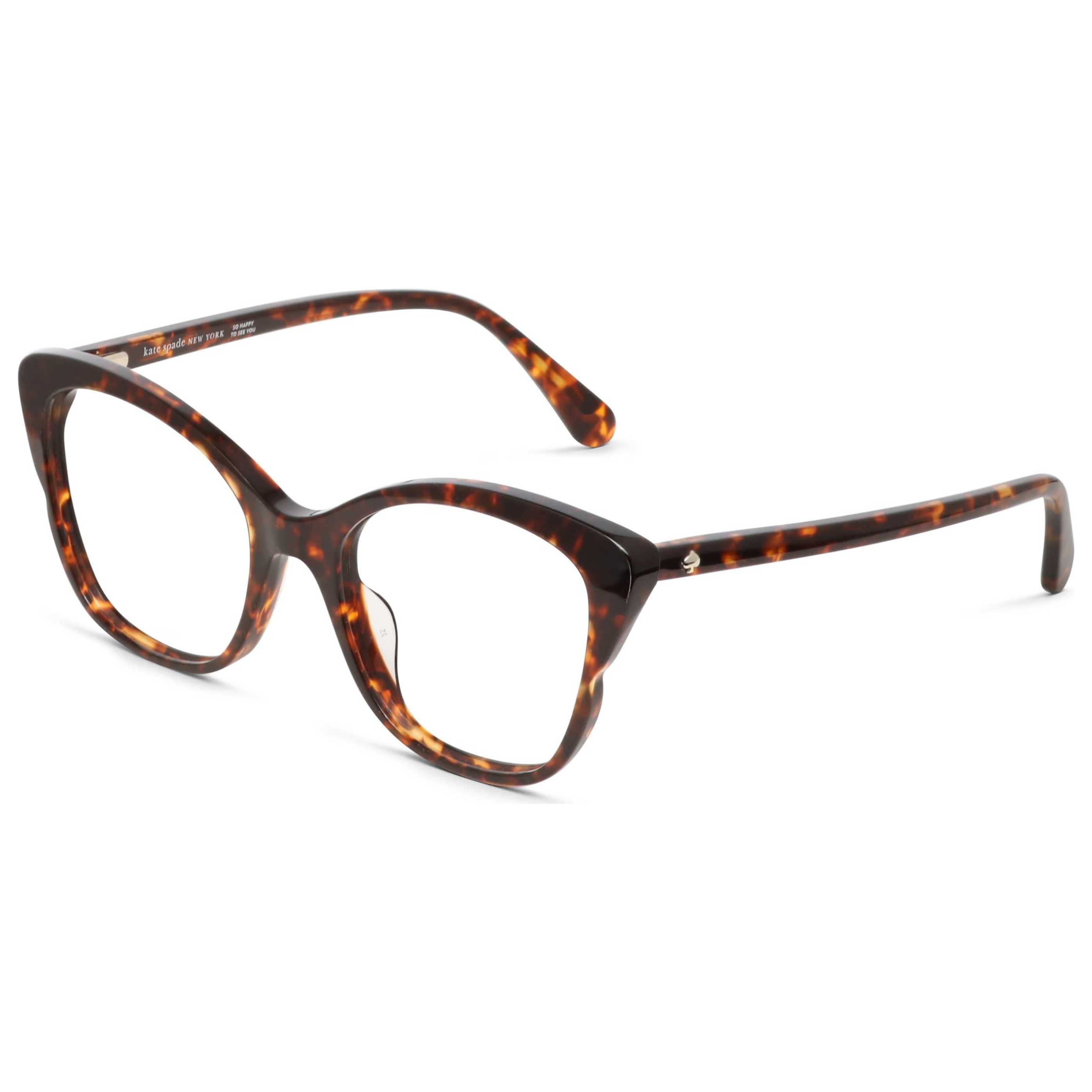 משקפי ראייה Kate Spade דגם Laylani לנשים 51 מ״מ בצבע הוואנה כהה