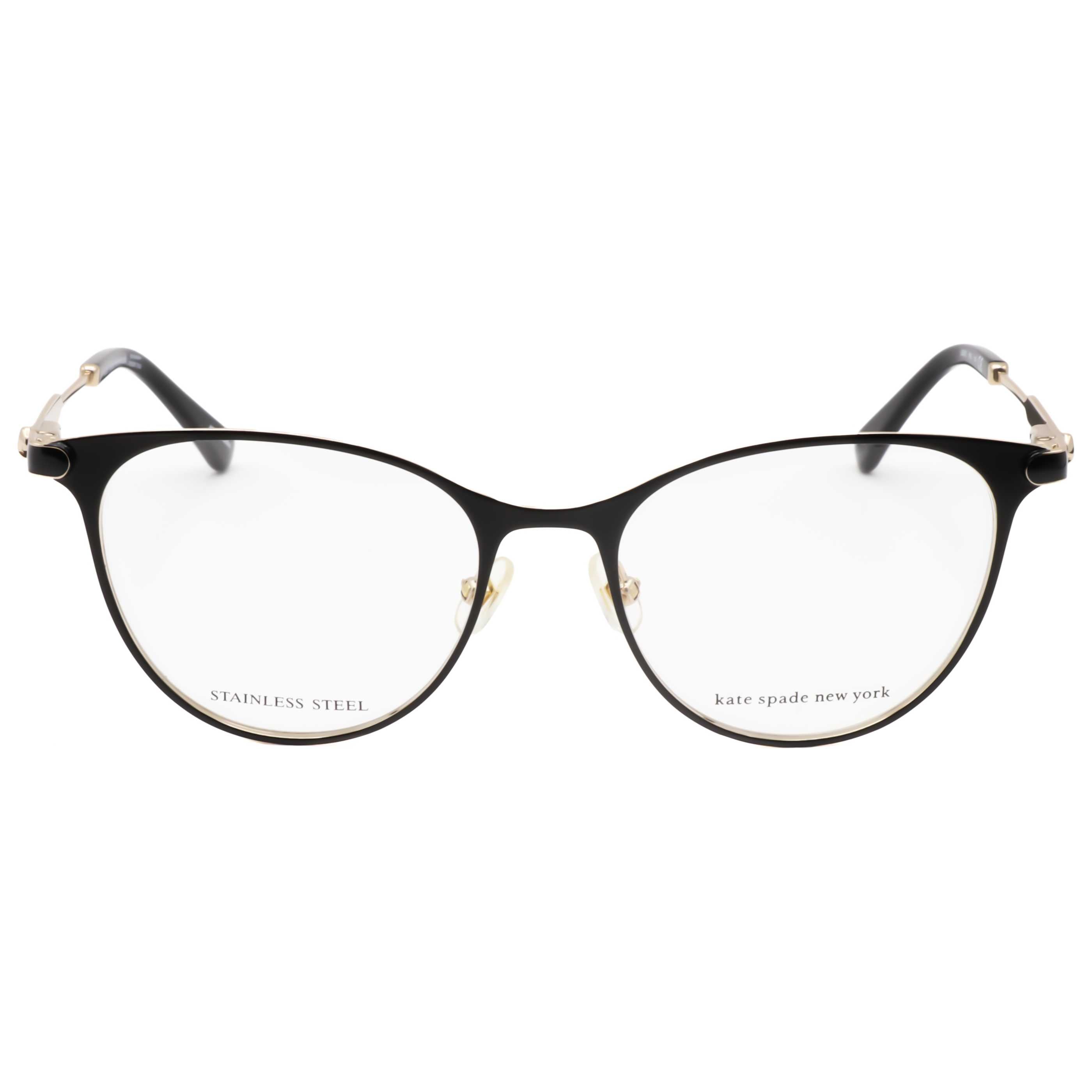 משקפי ראייה Kate Spade דגם Lida לנשים 50 מ״מ בצבע זהב שחור