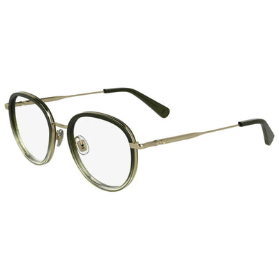 משקפי ראייה Longchamp דגם LO2168-711-51 לנשים 51 מ״מ בצבע Gold Green Gradient