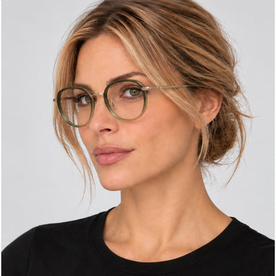Longchamp Women's 48 mm Gold Brown Gradient Eyeglasses LO2168-727-48