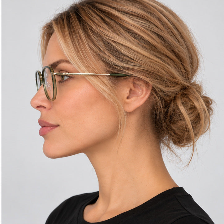 Longchamp Women's 48 mm Gold Brown Gradient Eyeglasses LO2168-727-48