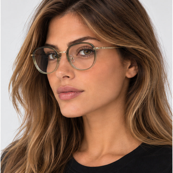משקפי ראייה Longchamp דגם LO2168-727-51 לנשים 51 מ״מ בצבע Gold Brown Gradient
