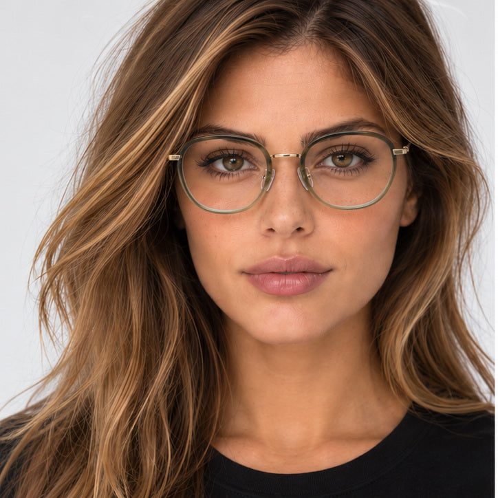 משקפי ראייה Longchamp דגם LO2168-727-51 לנשים 51 מ״מ בצבע Gold Brown Gradient