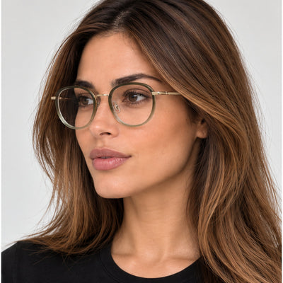 משקפי ראייה Longchamp דגם LO2168N-727-48 לנשים 48 מ״מ בצבע Gold Brown Gradient