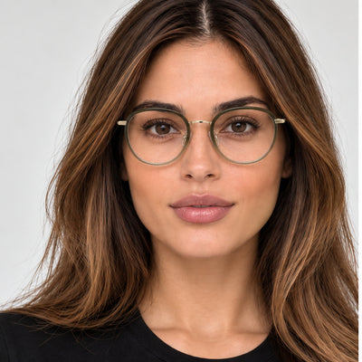 משקפי ראייה Longchamp דגם LO2168N-727-48 לנשים 48 מ״מ בצבע Gold Brown Gradient