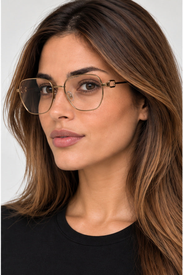 Longchamp Women's 52 mm Amber Gold Eyeglasses LO2169N-730-52