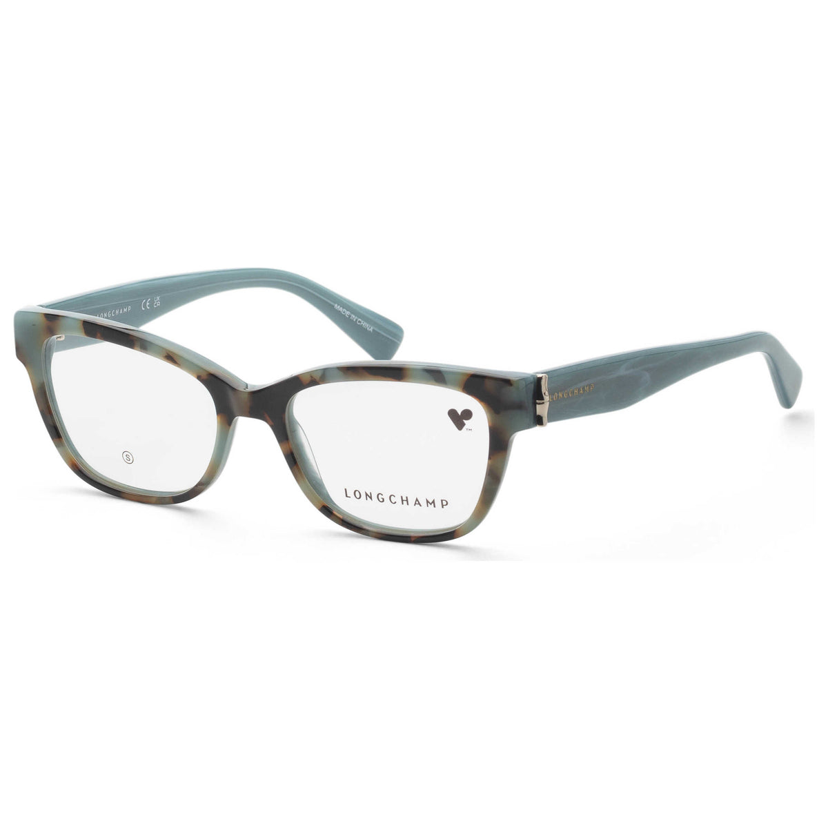 Longchamp Women's 51mm Aqua Havana Eyeglasses LO2713-404-51