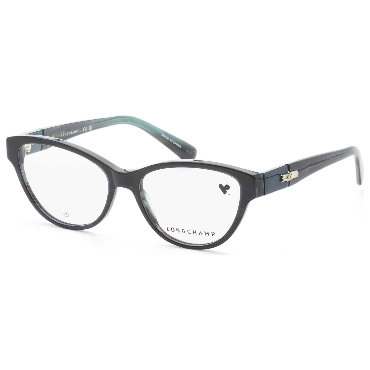 Longchamp Women's 54mm Petrol Horn Eyeglasses LO2721-426
