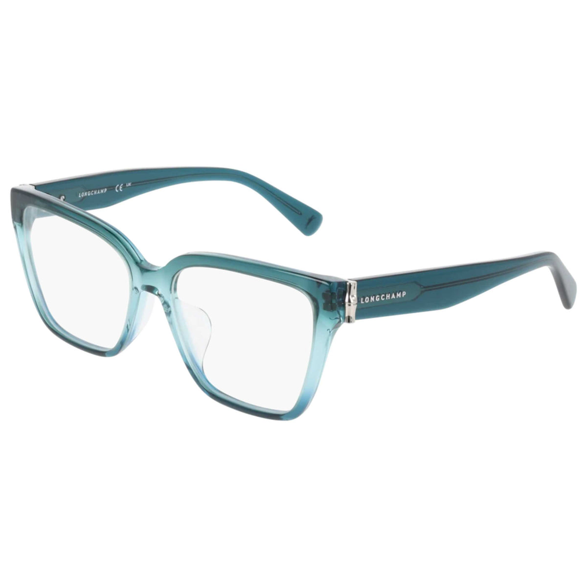 משקפי ראייה Longchamp דגם LO2733-430-52 לנשים 52 מ״מ בצבע Petrol Gradient