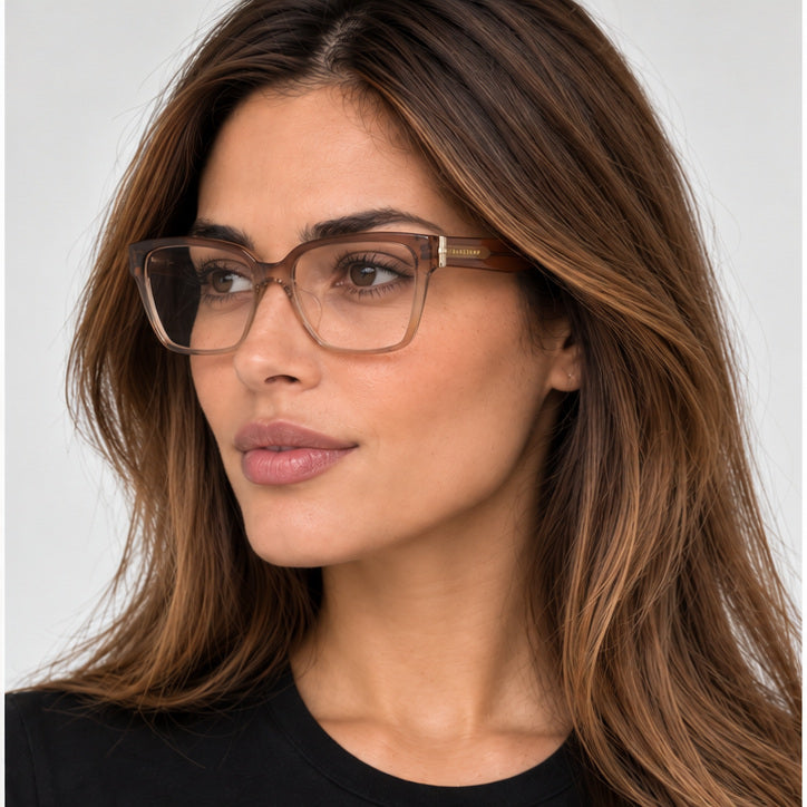 משקפי ראייה Longchamp דגם LO2733N-200-54 לנשים 54 מ״מ בצבע Brown Gradient