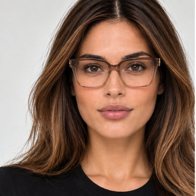 משקפי ראייה Longchamp דגם LO2733N-200-54 לנשים 54 מ״מ בצבע Brown Gradient