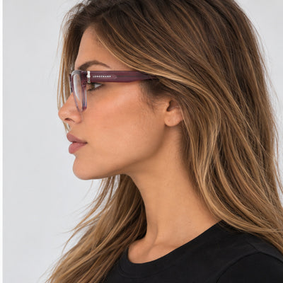 משקפי ראייה Longchamp דגם LO2733N-500-52 לנשים 52 מ״מ בצבע Violet Gradient