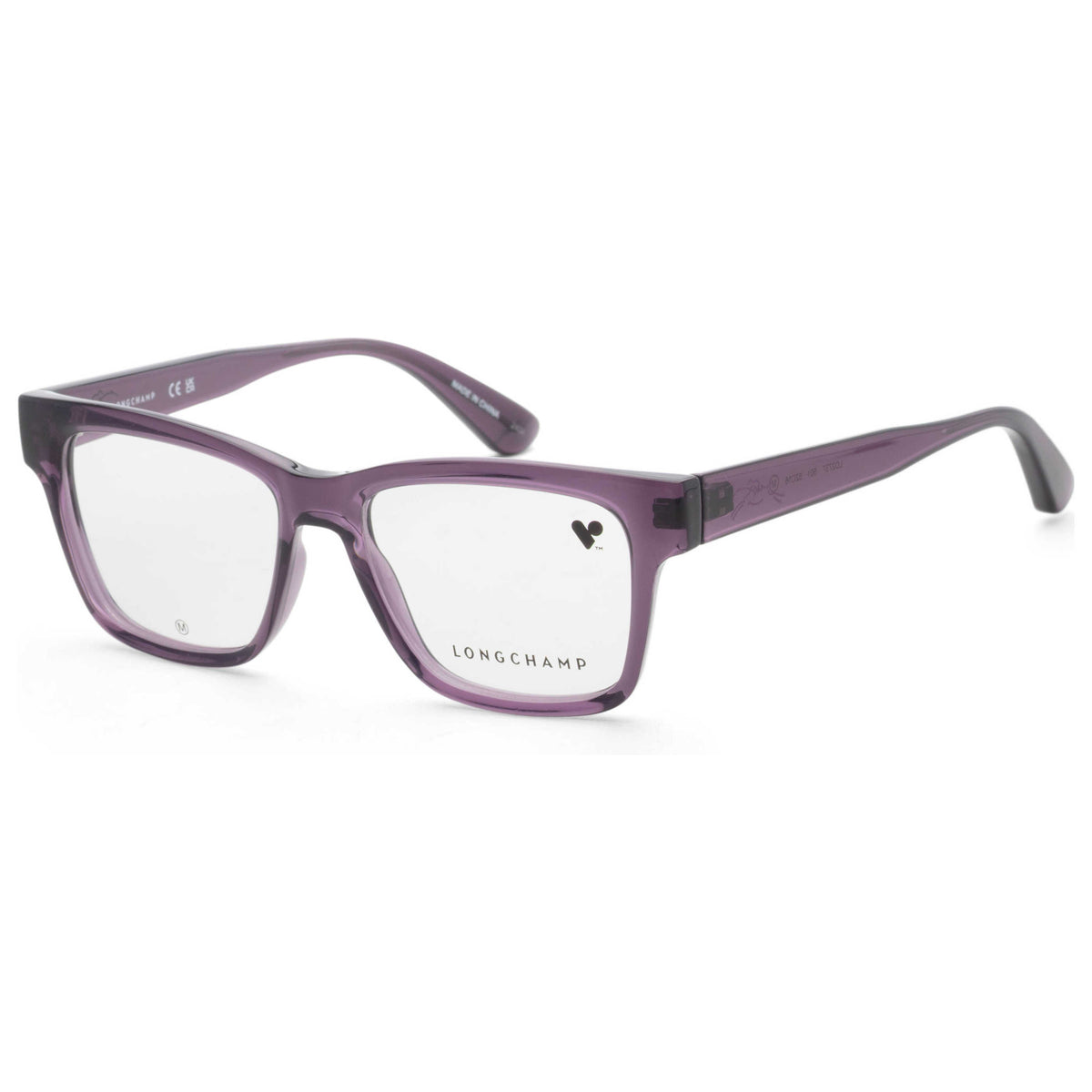 Longchamp Women's 52mm Transparent Purple Eyeglasses LO2737-501