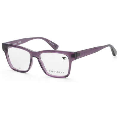 Longchamp Women's 52mm Transparent Purple Eyeglasses LO2737-501