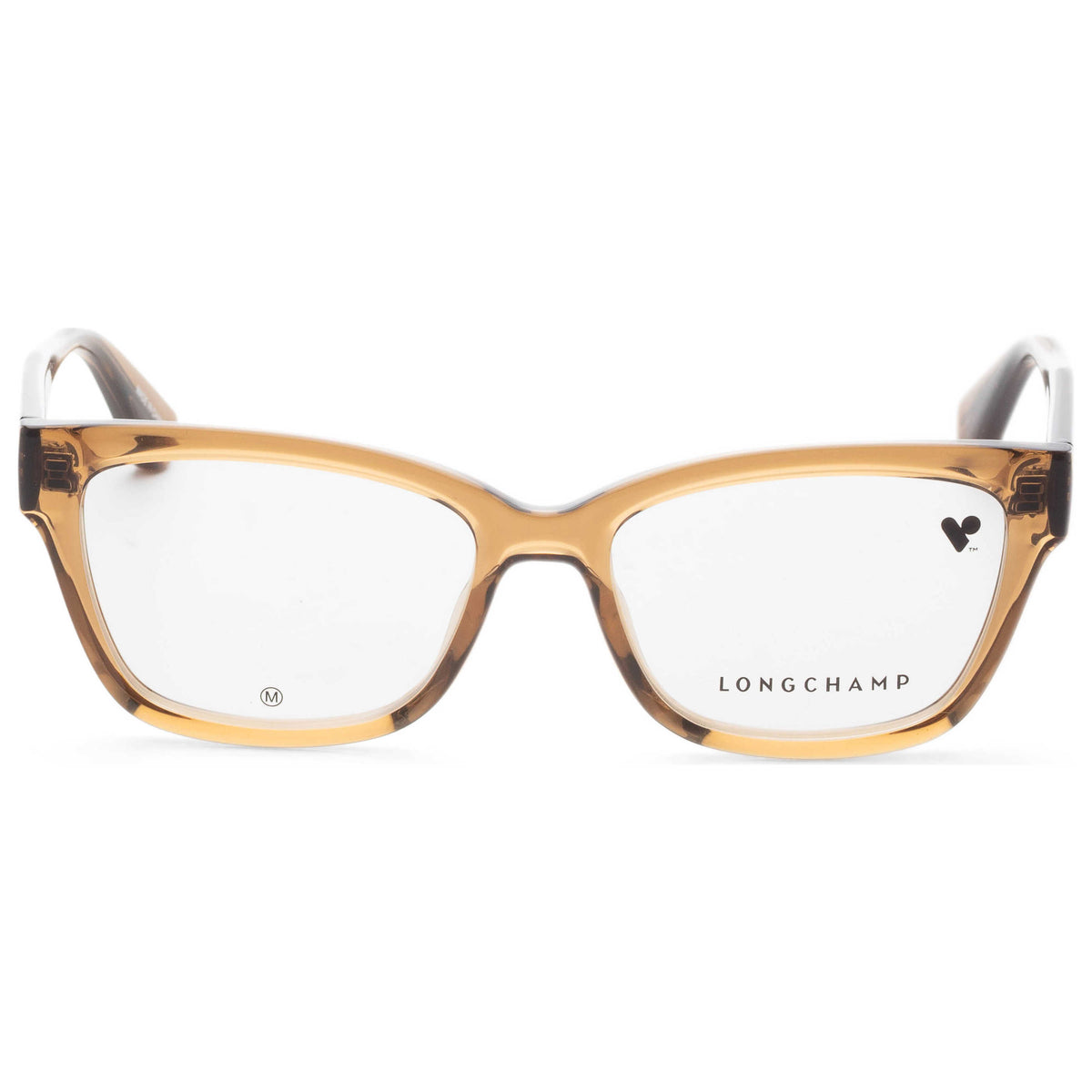 משקפי ראייה Longchamp דגם Lo2738 לנשים 53 מ״מ בצבע שקוף ירוק חום