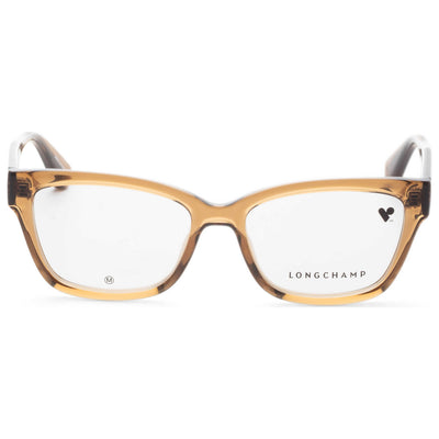 משקפי ראייה Longchamp דגם Lo2738 לנשים 53 מ״מ בצבע שקוף ירוק חום