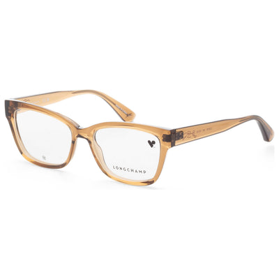 משקפי ראייה Longchamp דגם Lo2738 לנשים 53 מ״מ בצבע שקוף ירוק חום