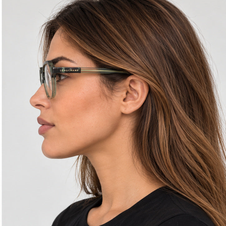 Longchamp Women's 53 mm Olive Havana Eyeglasses LO2740-311-53