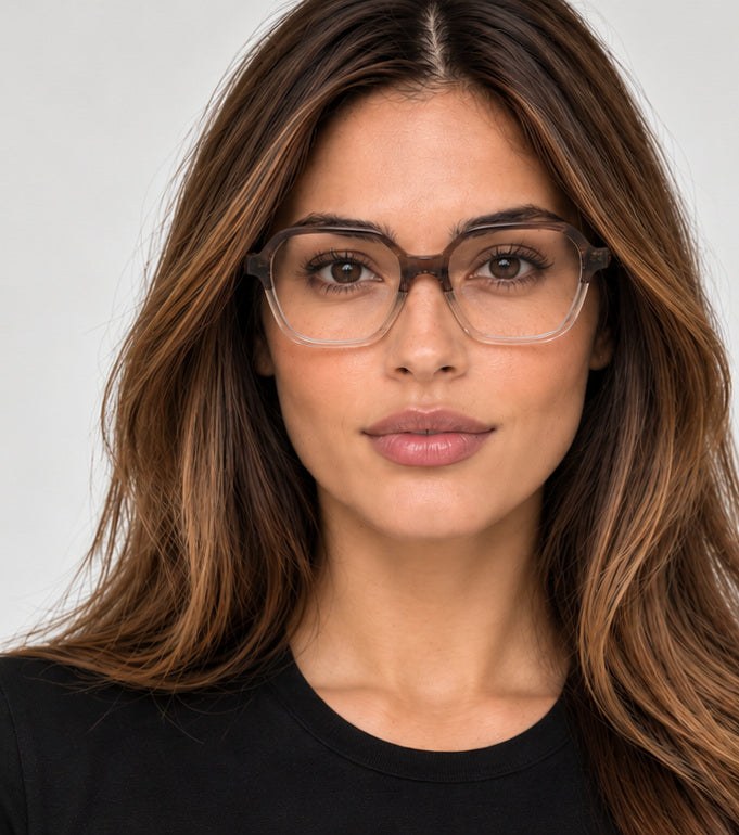 Longchamp Women's 51 mm Striped Peach Sand Eyeglasses LO2740-656-51